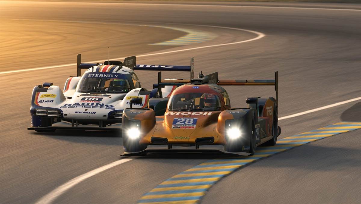 LMP2-gevecht in de bocht — pace en setup in actie