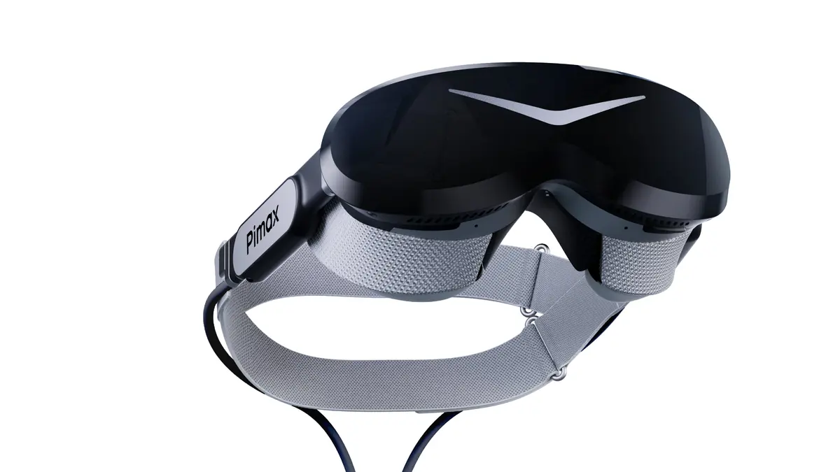 De Pimax Dream Air SE, de lichtere versie met hoofdband en kabel